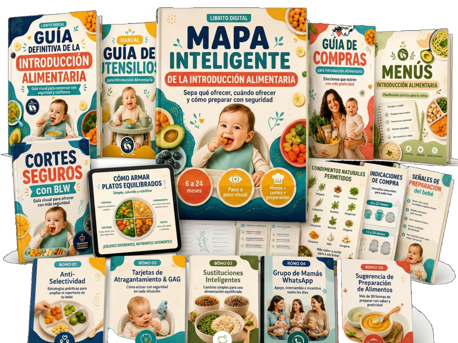 Mapa de Introducción Alimentaria con todos los bonos
